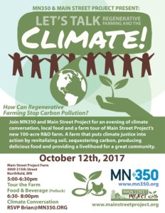 Climate conversation Poster 9-12-17