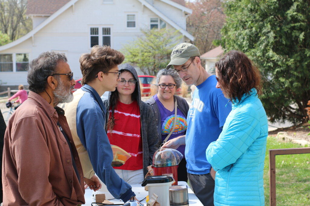 Gathering at Northfield Earth Day